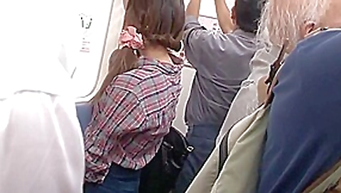 college girl gets several cumshots on her ass and panty