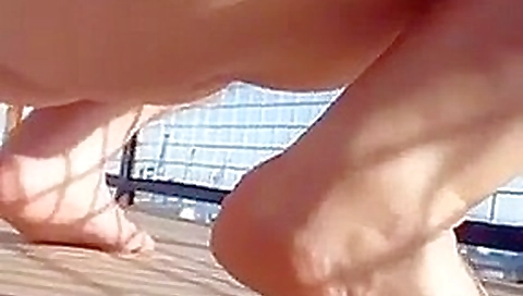 My hairy college girl pussy pissing in public outdoors