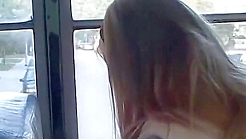 Incredible Japanese whore in Crazy Public, Blonde JAV scene