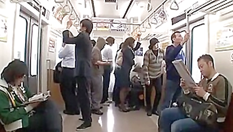 Fabulous Japanese chick Azusa Maki, Mirei Shiratori, Miharu Izawa in Crazy Public, Fingering JAV clip