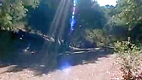 Nudist kinzy jo gets lost outside her camp