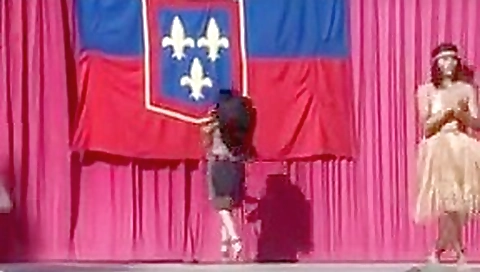 Peruvian dancers tell a story