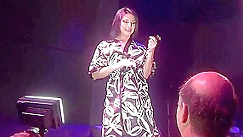 Teo live sex show in athens erotic fest.