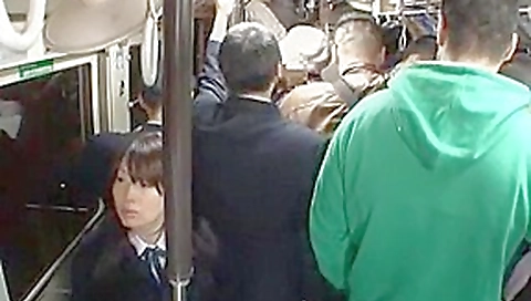 Hottest Japanese chick Nachi Sakaki, Rica Aiba, Miho Tachibana in Exotic Public JAV scene