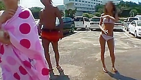 Crazy Japanese girl in Exotic Compilation, Bikini JAV movie