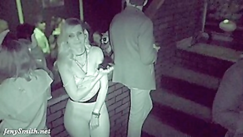 Got naked in a dark corner of a club. Caught! Got naked in a dark corner of a club. Caught!