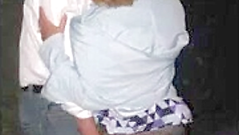 In a public park complete