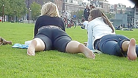 Caught in the Act of Filming Candid Feet and Soles