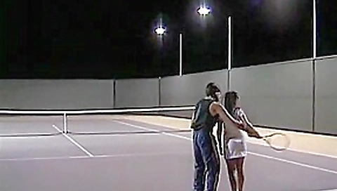 Fabulous pornstar Justine Reage in horny brunette, outdoor porn clip