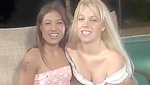 Fabulous pornstars Hollie Stevens and Lyla Lei in amazing group sex, outdoor porn scene