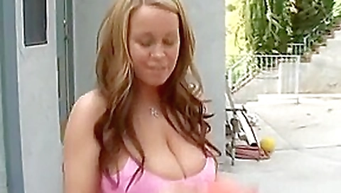 Horny pornstar Brandy Talore in hottest big tits, outdoor porn clip