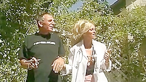 Crazy pornstar in amazing oldie, blonde sex clip