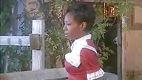 Crazy pornstar Gianna Love in horny black and ebony, outdoor sex movie