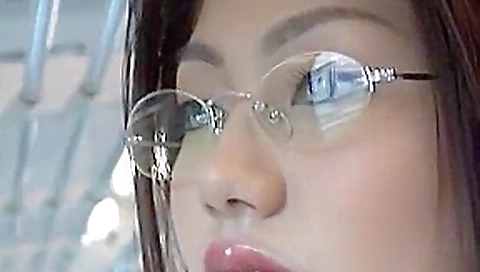 Crazy Japanese whore Aki Anzai in Exotic Solo Girl, Stockings JAV scene