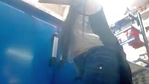 college girl At Work Vibrator Masturbation 10