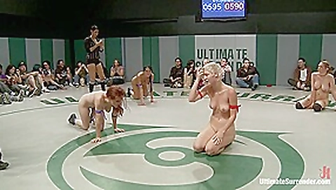 Non-Scripted Tag Team Wrestlingrd2 Of Last Month Amazing Match, In Front Of A Live Crowd - Publicdisgrace