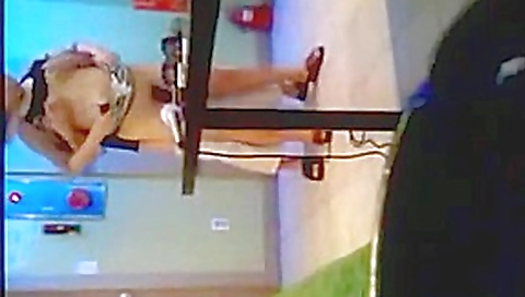 Amateur action at karaoke