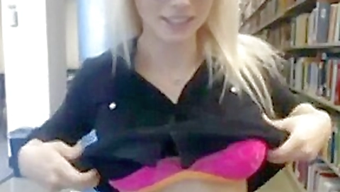 Flashing at library Flashing at library