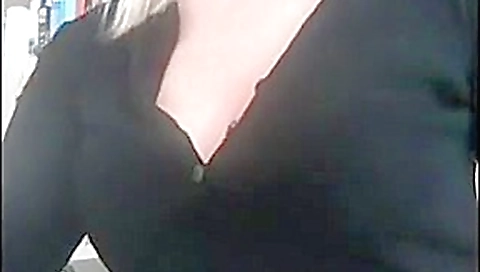 Blonde library crotchless panties Blonde library crotchless panties