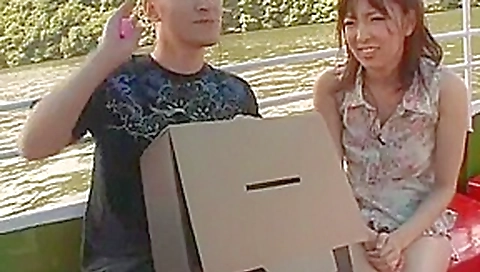 Amazing Japanese chick An Mashiro in Crazy Big Tits, Public JAV video