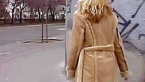 Pissing and licking in street Pissing and licking in street