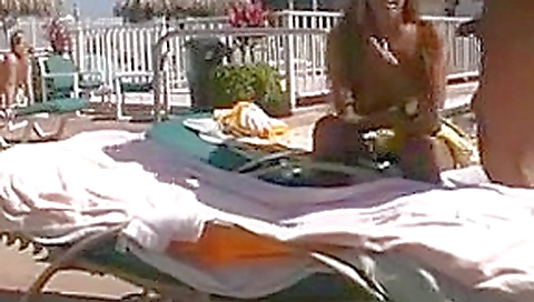 Couple public sex play