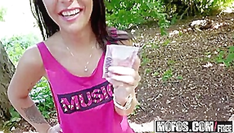 Mofos - Public Pick Ups - Angelina Wild - Forest Sex