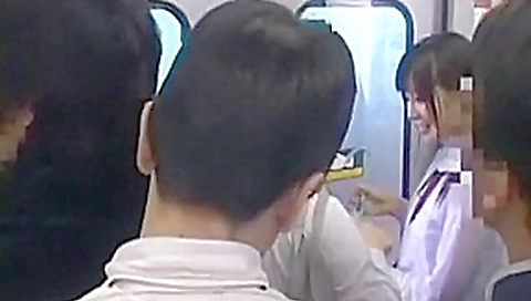 Hottest Japanese slut Nanaka Kyono, Yuuko Anzai, Natsumi Kato in Horny Public JAV scene