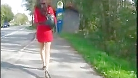 Public flashing exhibitionist nude in public 3