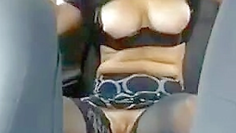 Back of car pussy show and more