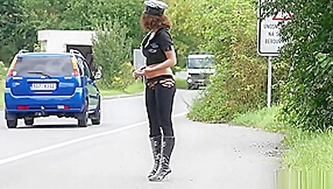 COP Babe POV Blowjob