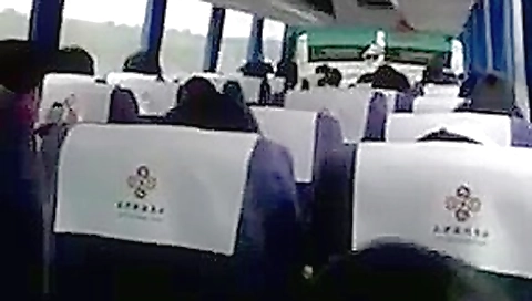 En un autobus