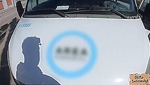 Slutty Rossella Visconti fucks in a moving truck for a ride