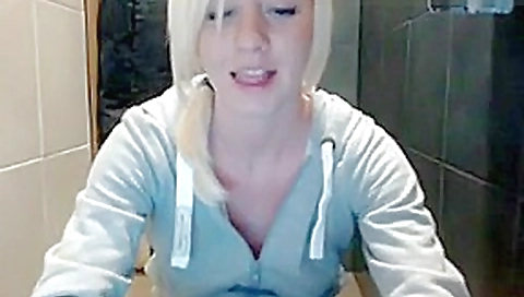 Masturbation in Public Bathroom