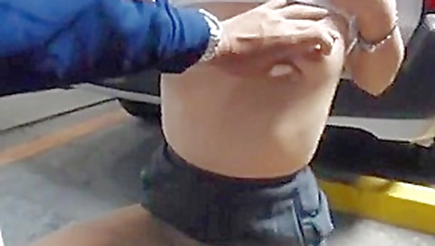 Japanese girl fucked in public