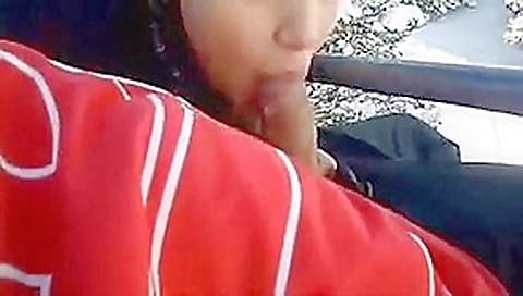 Another blowjob on the ski slopes