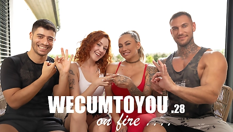 WECUMTOYOU 28 Swingers on fire - Little Caprice Dreams