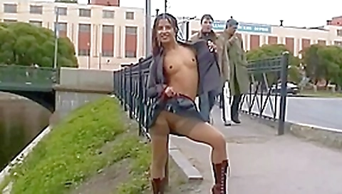 Exhibitionists who love to show it all Exhibitionists who love to show it all