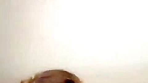 Slut sucks Milk out of her Tits and rubs Pussy at Car Dealer