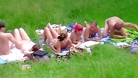 Czech nudists on my video