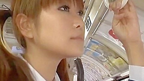 Fabulous Japanese girl Emiri Mizusawa, Rica Aiba, Nachi Sakaki in Amazing Girlfriend, Public JAV video