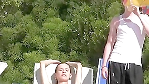 Bewitching Angels undressed on Beach