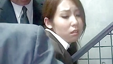 Youthful Officegirl in Teach