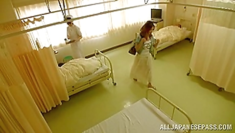 Hot Asian milf is in the hospital and horny for a cock Hot Asian milf is in the hospital and horny for a cock