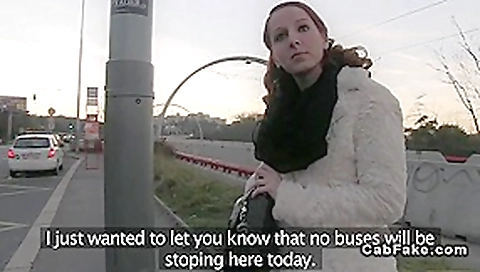 Czech redhead amateur POV banging in fake taxi Czech redhead amateur POV banging in fake taxi