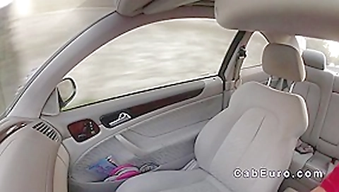 Czech fake taxi driver fucks customer at night shift