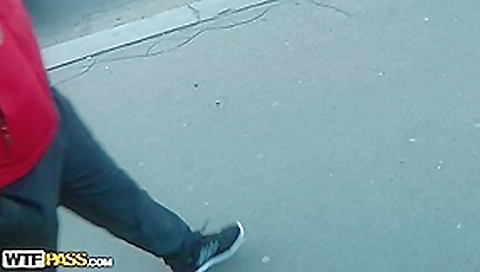 Hot gal drilled in the empty bar Hot gal drilled in the empty bar