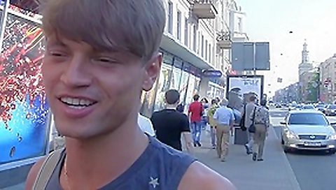 Public sex scenes with natural blonde