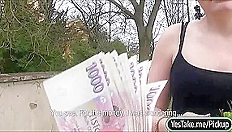 Redhead Euro slut Florence ass railed with stranger for money