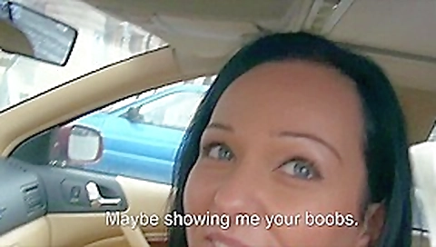 Eurobabe Natali Blue fucked in a cab to earn extra money Eurobabe Natali Blue fucked in a cab to earn extra money